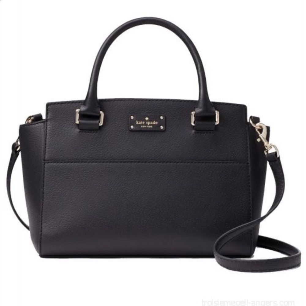 Black kate spade purse